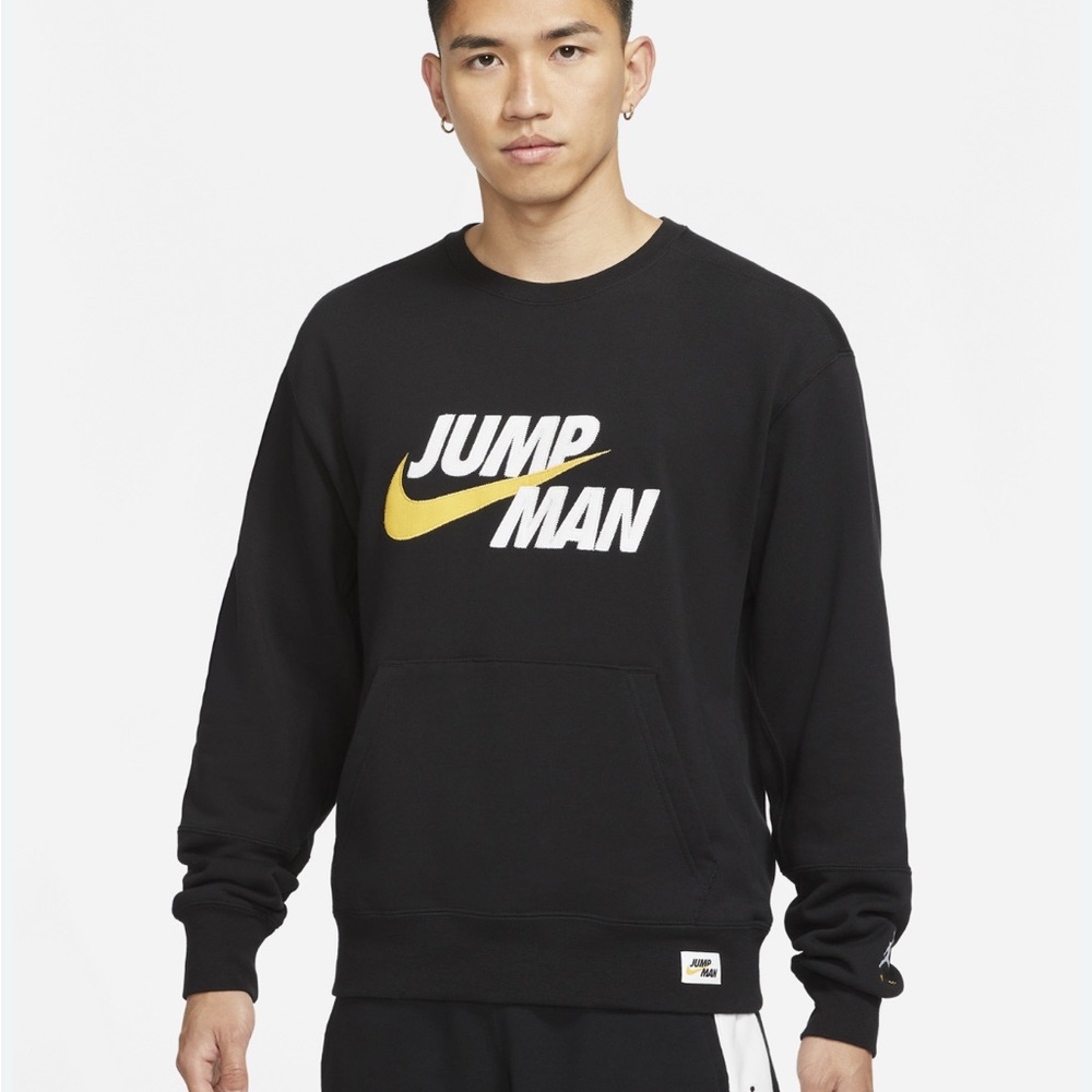 Nike Jordan Jump Man Black Sweatshirt. Men’s Large.